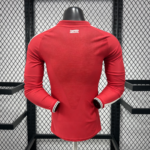 Mens Manchester United 2026/27 Home Long Sleeve Jersey Player Version – view 2