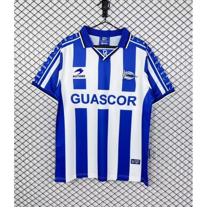 Retro Deportivo Alaves 1998/99 Home Jersey – view 3