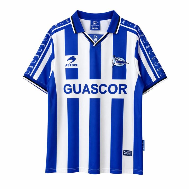 Retro Deportivo Alaves 1998/99 Home Jersey