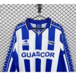 Retro Deportivo Alaves 1998/99 Home Long Sleeve Jersey – view 2