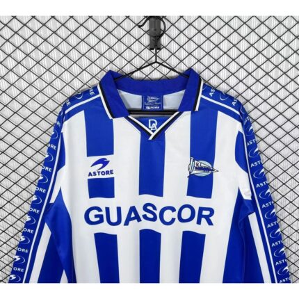 Retro Deportivo Alaves 1998/99 Home Long Sleeve Jersey – view 2
