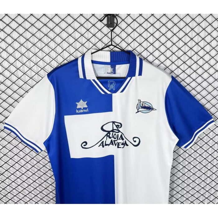 Retro Deportivo Alaves 2000/01 Home Jersey – view 5