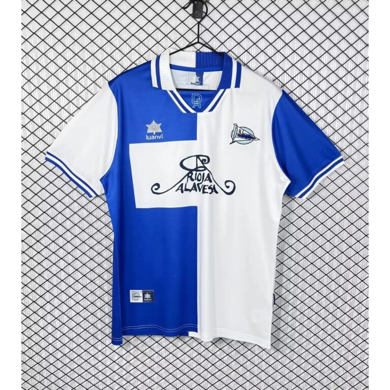 Retro Deportivo Alaves 2000/01 Home Jersey – view 2