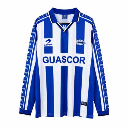 Retro Deportivo Alaves 1998/99 Home Long Sleeve Jersey