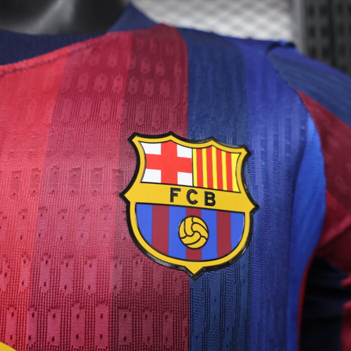 Mens Barcelona 2026/27 Home Long Sleeve Jersey Player Version – view 4
