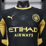 Mens Manchester City 2026/27 Away Long Sleeve Jersey Player Version – view 4