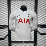 Mens Tottenham Hotspur 2026/27 Home Long Sleeve Jersey Player Version