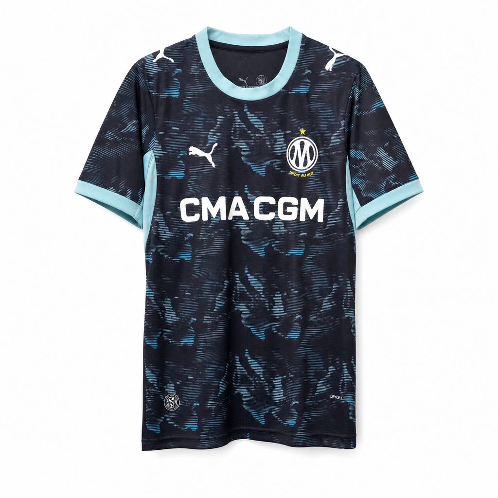 Mens Olympique Marseille 2026/27 Away Jersey Mens Olympique Marseille 2026/27 Away Jersey