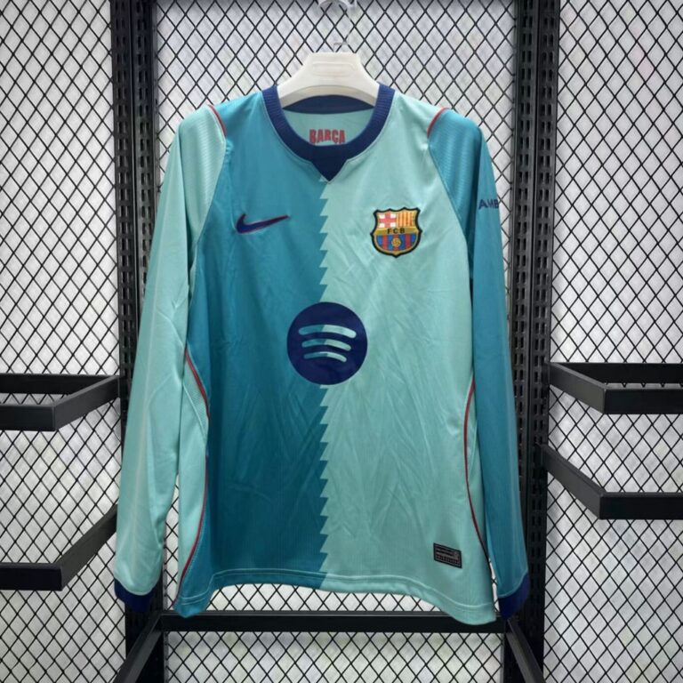 Mens Barcelona 2026/27 Third Long Sleeve Jersey – view 2