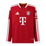 Mens Bayern Munich 2026/27 Home Long Sleeve Jersey