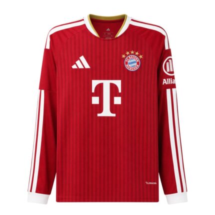 Mens Bayern Munich 2026/27 Home Long Sleeve Jersey