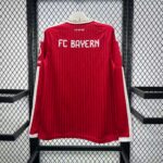Mens Bayern Munich 2026/27 Home Long Sleeve Jersey – view 2