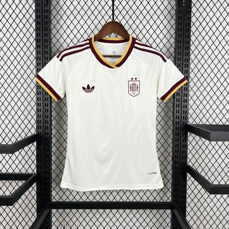 Womens Spain 2026 World Cup Away Jersey (Champion 2-Star Version)