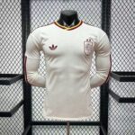 Mens Spain 2026 World Cup Away Long Sleeve Jersey Player Version (Champion 2-Star Version)