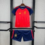 Kids Spain 2026 World Cup Home Kit (Champion 2-Star Version)