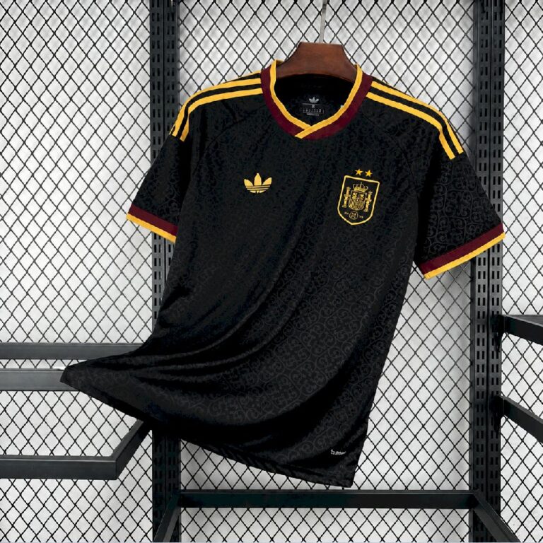 Mens Spain 2026 World Cup Replica Jersey (Champion 2-Star Version)