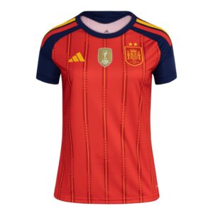 Womens Spain 2026 World Cup Home Jersey Champions Edition