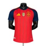 Mens Spain 2026 World Cup Home Jersey Player Version Champions Edition
