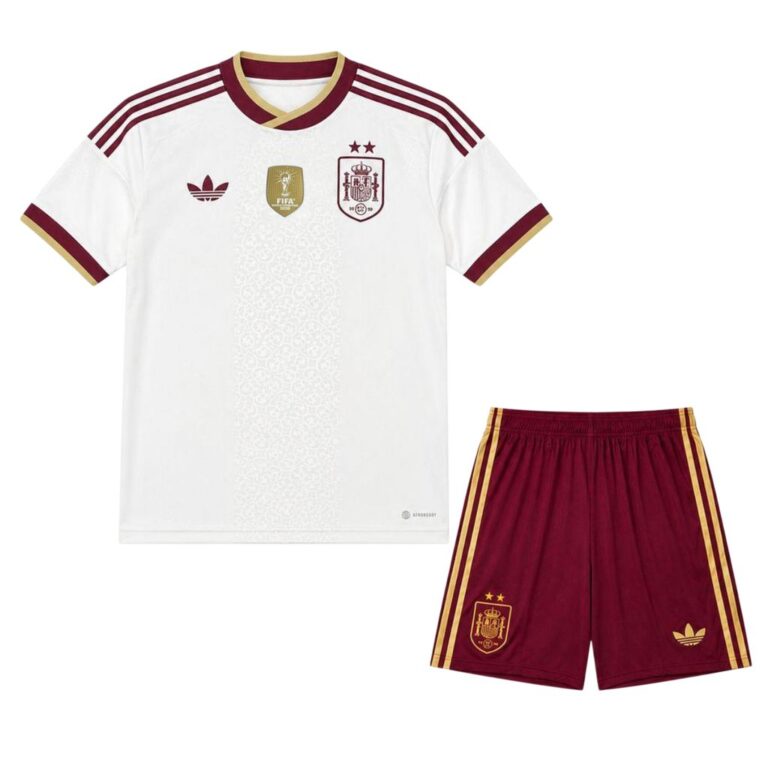 Kids Spain 2026 World Cup Away Kit Champions Edition