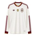 Mens Spain 2026 World Cup Away Long Sleeve Jersey Champions Edition