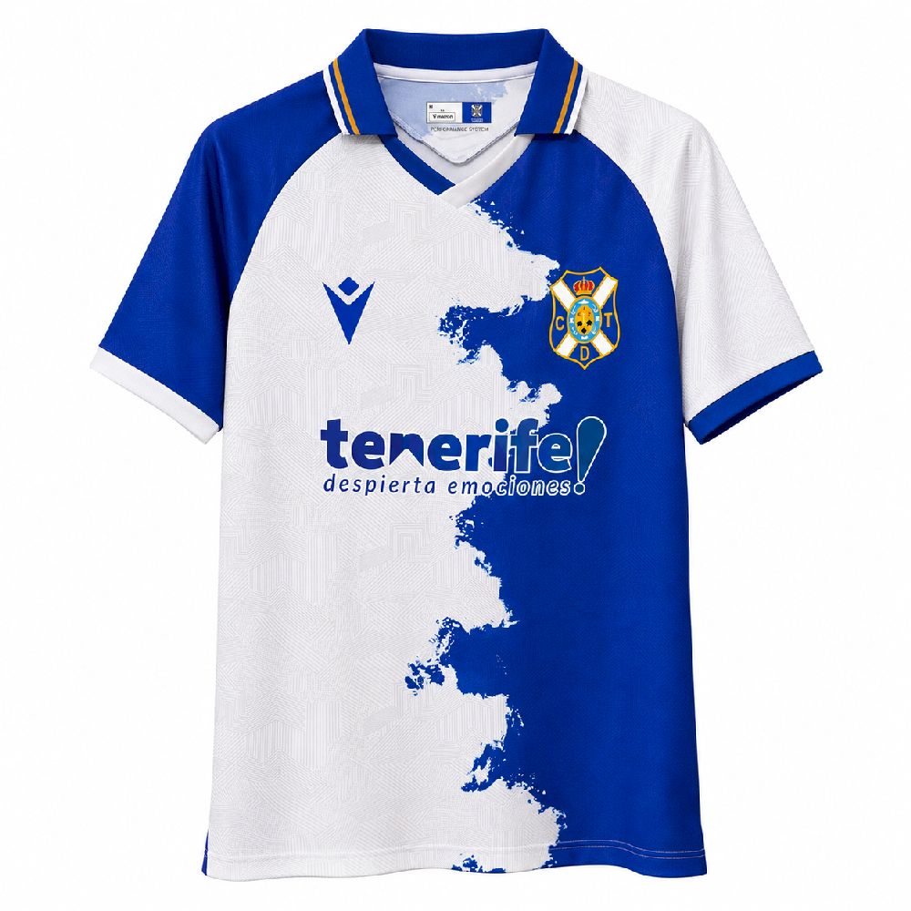 Mens CD Tenerife 2026/27 Home Jersey Mens CD Tenerife 2026/27 Home Jersey