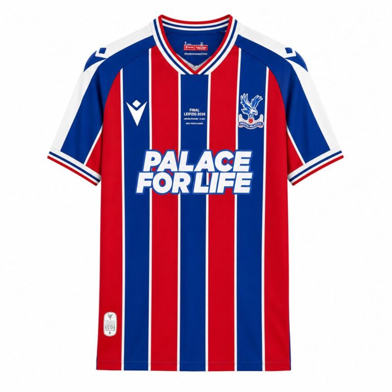 Mens Crystal Palace 2025/26 Home Jersey FINAL Edition