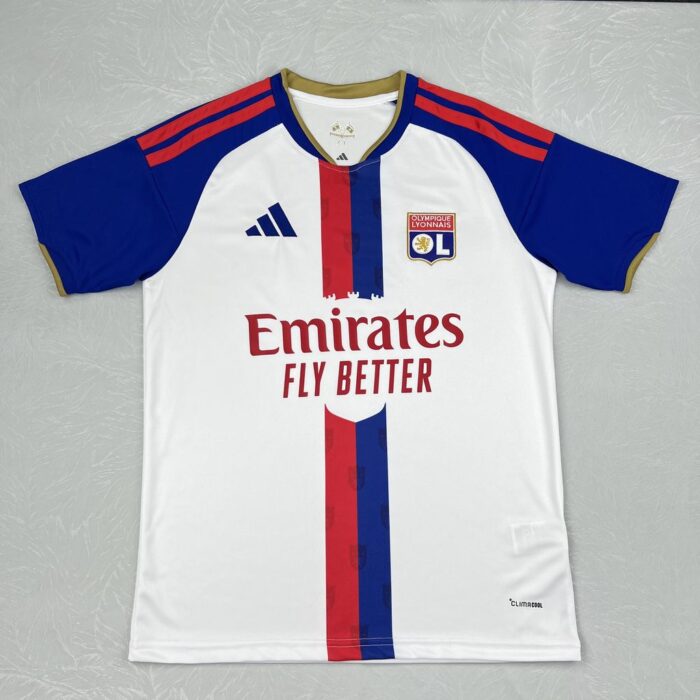 Mens Olympique Lyonnais 2026/27 Home Jersey – view 3