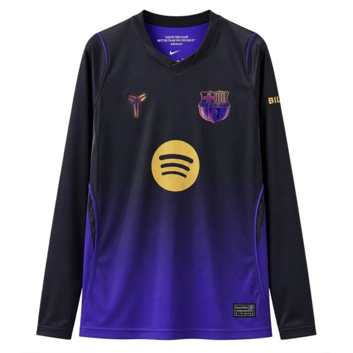 Mens Barcelona 2026/27 Away Long Sleeve Jersey – view 3