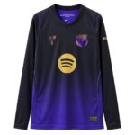 Mens Barcelona 2026/27 Away Long Sleeve Jersey
