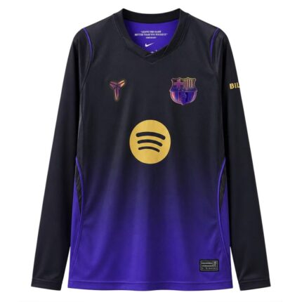 Mens Barcelona 2026/27 Away Long Sleeve Jersey