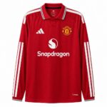 Mens Manchester United 2026/27 Home Long Sleeve Jersey