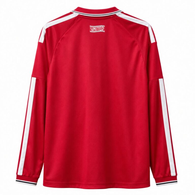 Mens Manchester United 2026/27 Home Long Sleeve Jersey – view 2