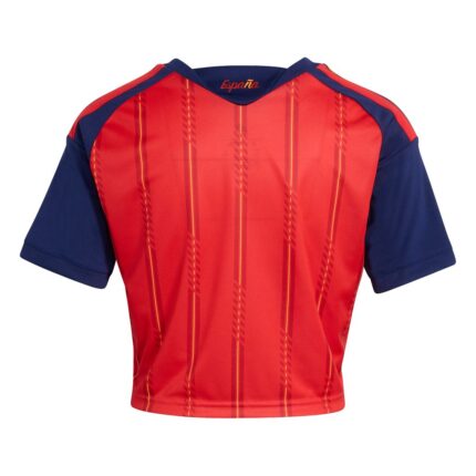 Womens Spain 2026 World Cup Home Cropped Jersey Champions Edition – view 2