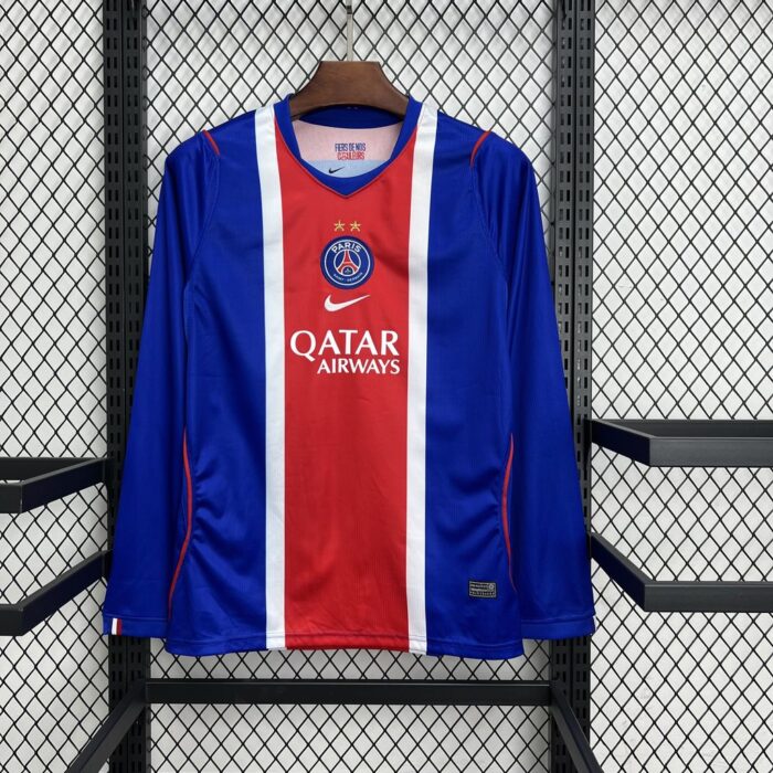 Mens Paris Saint-Germain 2026/27 Home Long Sleeve Jersey – view 3