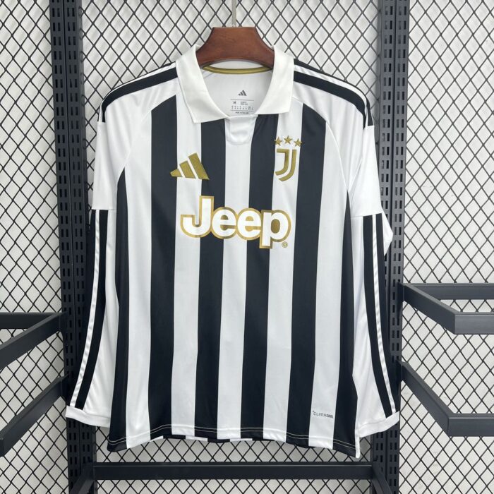 Mens Juventus 2026/27 Home Long Sleeve Jersey – view 2