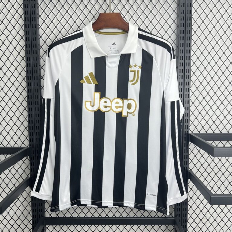 Mens Juventus 2026/27 Home Long Sleeve Jersey – view 2