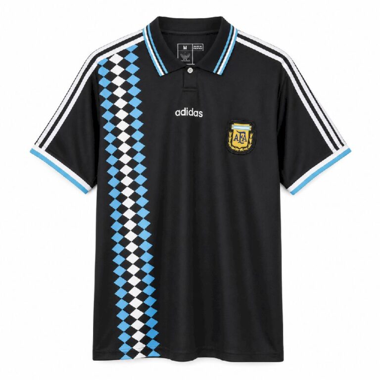 Retro Argentina 1994 Black Jersey