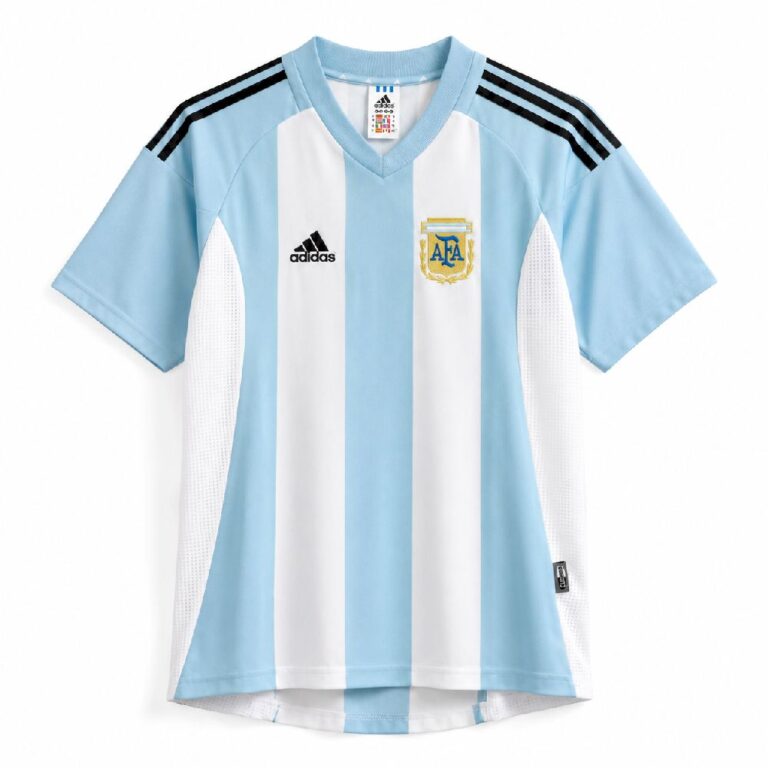 Retro Argentina 2002 Home Jersey