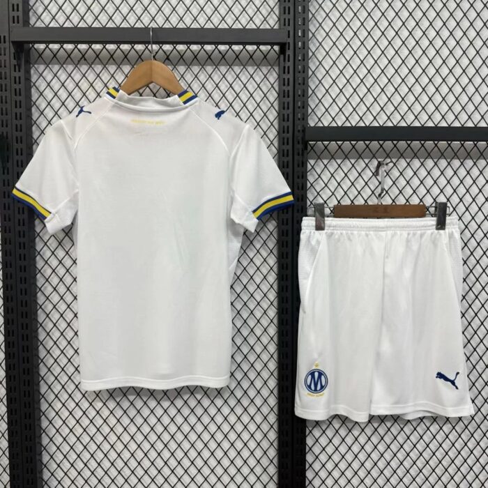 Kids Olympique Marseille 2026/27 Home Kit – view 3