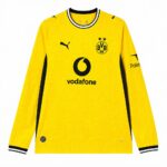 Mens Borussia Dortmund 2026/27 Home Long Sleeve Jersey