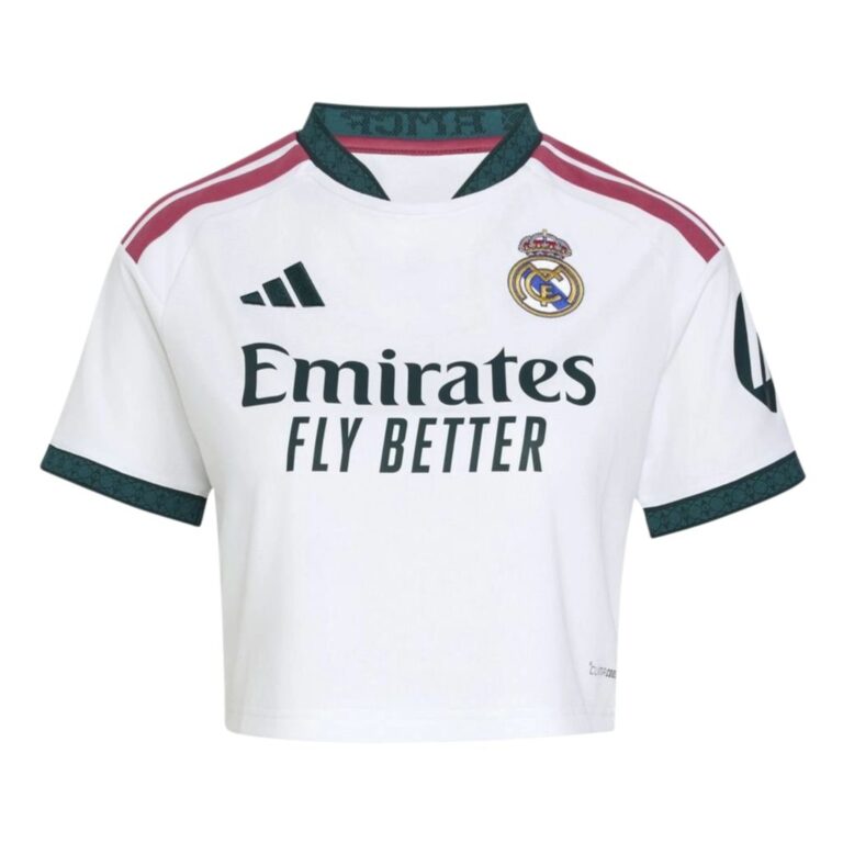 Womens Real Madrid 2026/27 Home Cropped Jersey