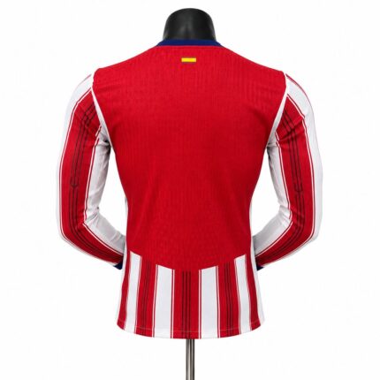 Mens Atletico Madrid 2026/27 Home Long Sleeve Jersey Player Version – view 2
