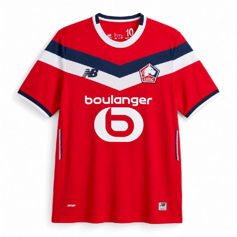 Mens Lille OSC 2026/27 Home Jersey