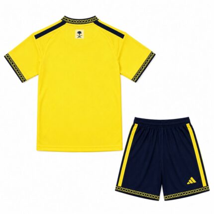 Kids Al-Nassr FC 2026/27 Home Kit – view 2