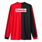 Retro Newell Old Boys 1990/93 Home Long Sleeve Jersey – view 2