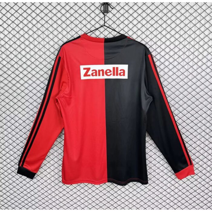 Retro Newell Old Boys 1990/93 Home Long Sleeve Jersey – view 5