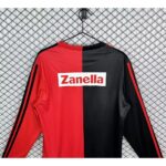Retro Newell Old Boys 1990/93 Home Long Sleeve Jersey – view 4