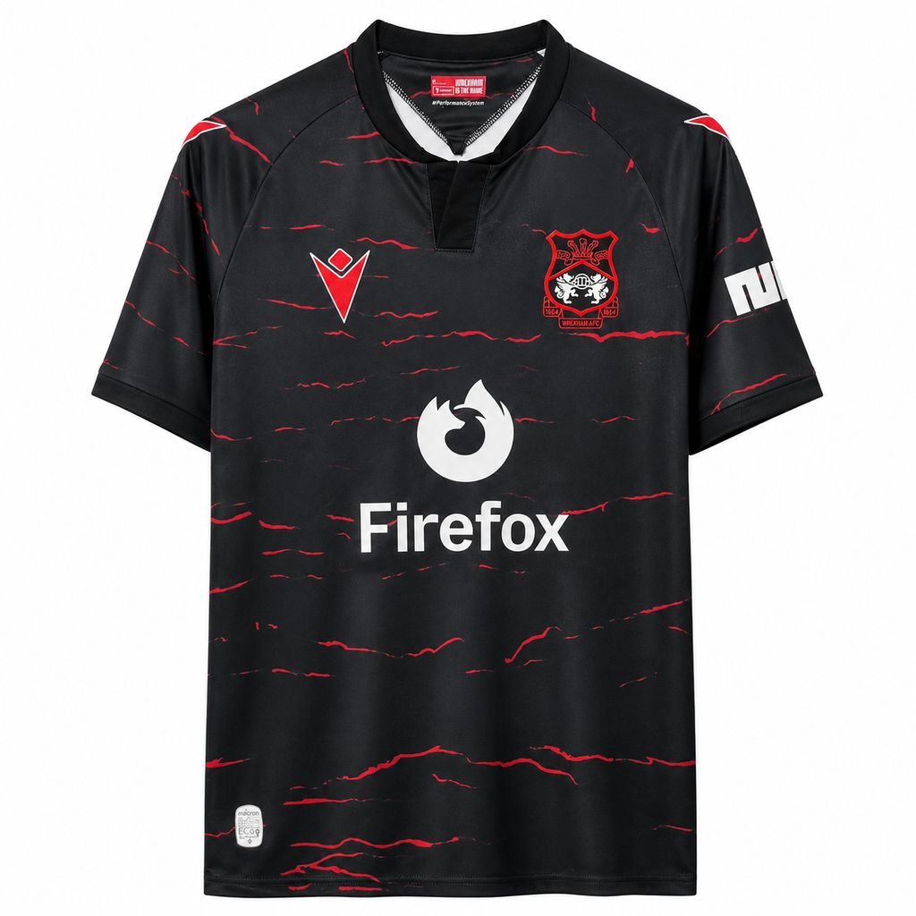 Mens Wrexham 2026/27 Away Jersey Mens Wrexham 2026/27 Away Jersey