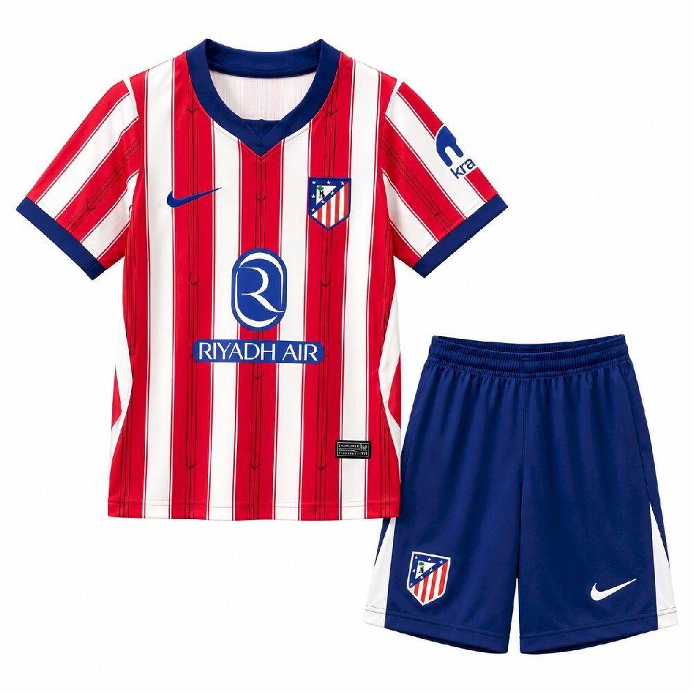 Kids Atletico Madrid 2026/27 Home Kit Kids Atletico Madrid 2026/27 Home Kit