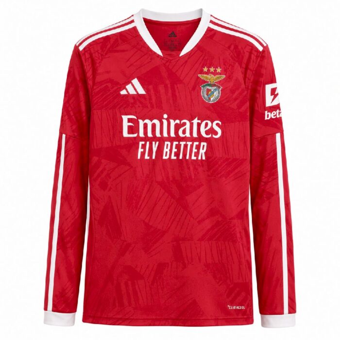 Mens Benfica 2026/27 Home Long Sleeve Jersey – view 3